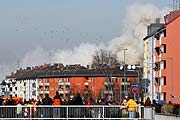 Sprengung Agfa Hochhaus aus anderer Perspektive (Foto: Ingrid Grossmann)